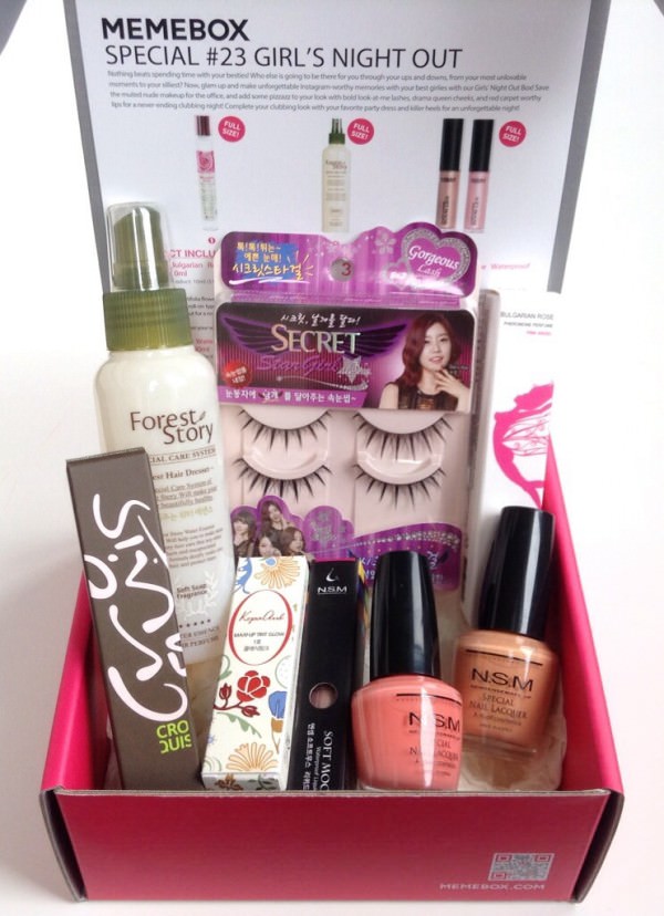 Memebox Girl’s Night Out Review + Promo Codes – August 2014