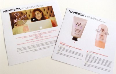 Memebox Collaboration Box #2 Memebox X CutiePieMarzia Review + Promo Codes