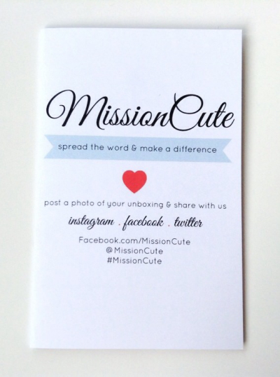 MissionCute Review – July 2014