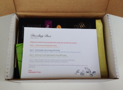 Dazzling Box Review – Diamond Box – July 2014