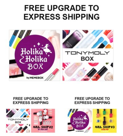 Memebox VIP Exclusives – Tony Moly Box & Holika Holika Box On Sale Now!