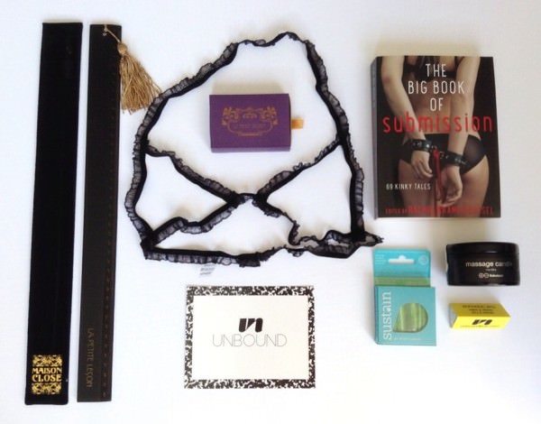 Unbound Box Review – Adult Subscription Box + Coupon Code – September 2014