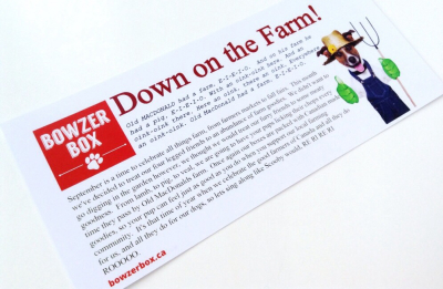 Bowzer Box Review + Discount Code – September 2014