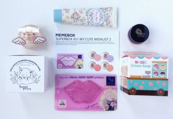 Memebox Superbox #51 My Cute Wishlist 2 Review + Promo Codes
