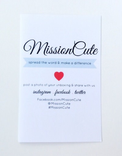 MissionCute Review – Septmeber 2014