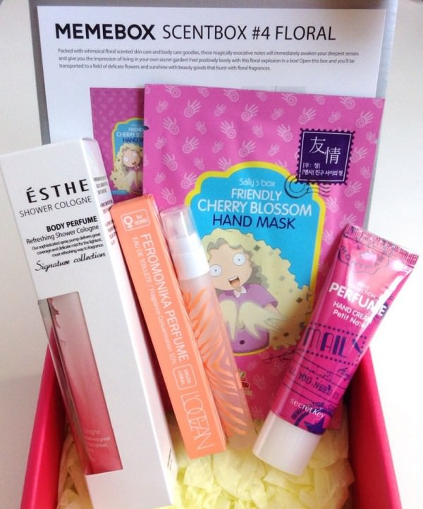 Memebox Scentbox #4 Floral Review + Promo Codes
