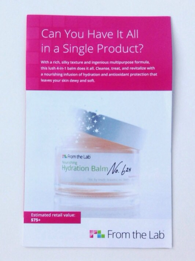 From The Lab Review + GIVEAWAY – September 2014