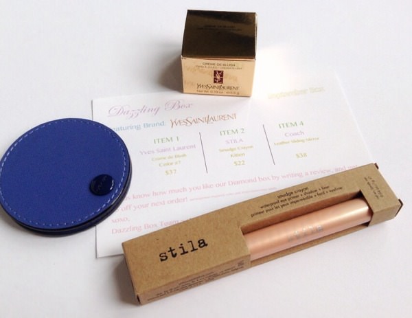 Dazzling Box Review – Diamond Box + Promo Code – September 2014