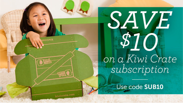 Kiwi Crate $10 Off Coupon Code!