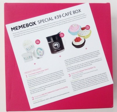 Memebox Special #39 Cafe Box Review + Promo Codes