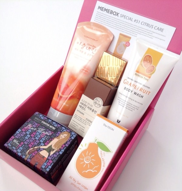 Memebox Citrus Care Review + Promo Codes