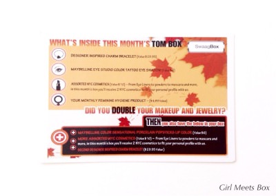 SwaagBox Review + Get First Box for $5 – November 2014