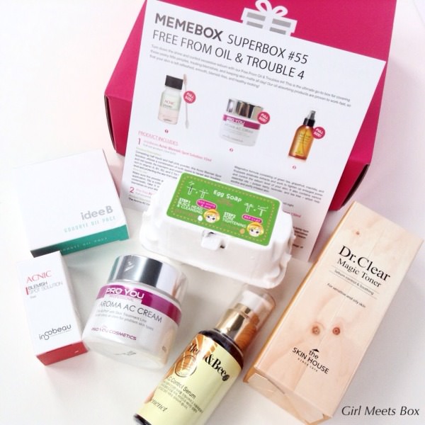 Memebox Free From Oil & Trouble 4 Review + Promo Codes