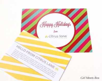 Citrus Lane Review + Coupon Code – November 2014