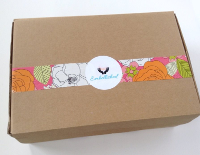 Embellished Boxes Review + Coupon Code – October 2014