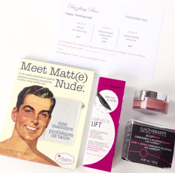 Dazzling Box Review + Promo Code – November 2014
