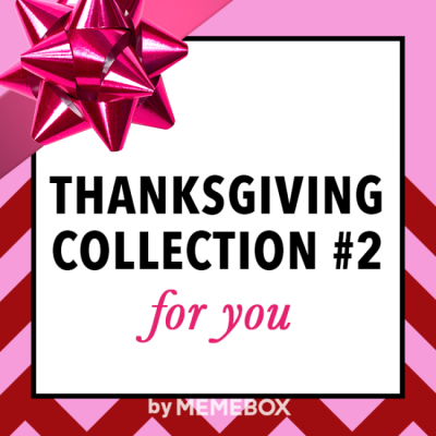 Memebox Thanksgiving Collection + Promo Codes