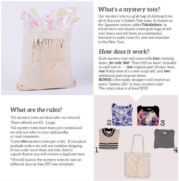 Golden Tote – January The Mystery Tote Details!
