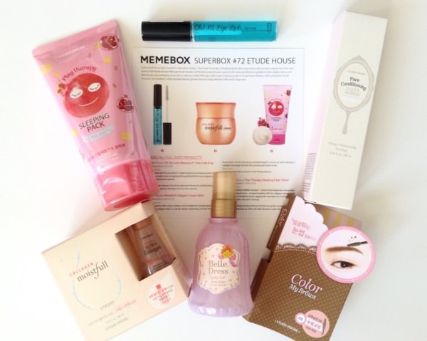 Memebox Etude House Review + Promo Codes