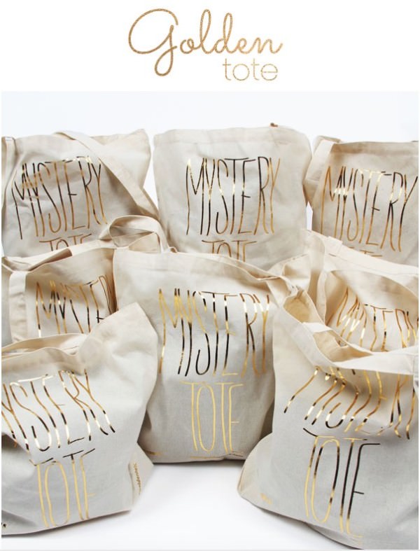 Golden Tote Mystery Tote (Size XS) On Sale Today!