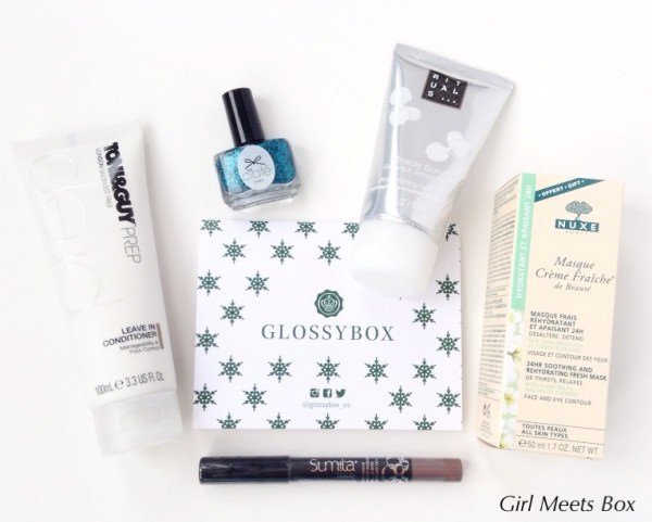 Glossybox Review + Promo Code – December 2014