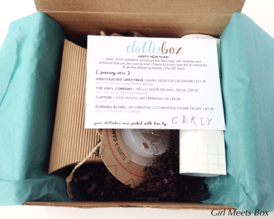 Dottiebox Review – January 2015