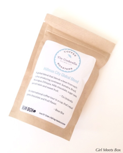 Bean Box Review + Promo Code – January 2015