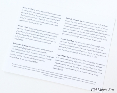 BuddhiBox Review + Coupon Code – January 2015