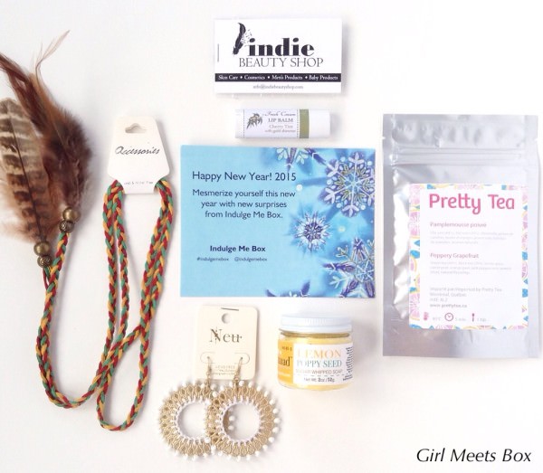 Indulge Me Box Review + Coupon Code – January 2015
