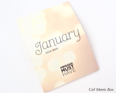 POPSUGAR Must Have Box Review + Promo Code – January 2015