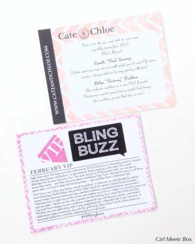 Cate & Chloe VIP Review + Coupon Code & Giveaway – February 2015