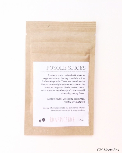 RawSpiceBar Review – January 2015