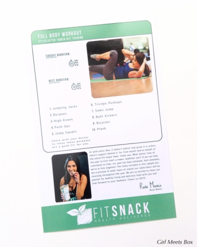 Fit Snack Review – February 2015