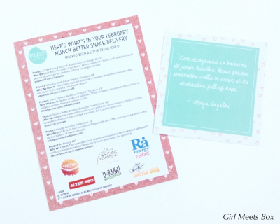 Munch Better Review – February 2015