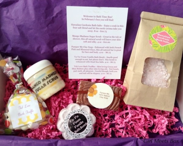 Bath Time Box Review + Coupon Code – February 2015