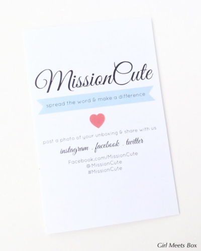 MissionCute Review – January 2015