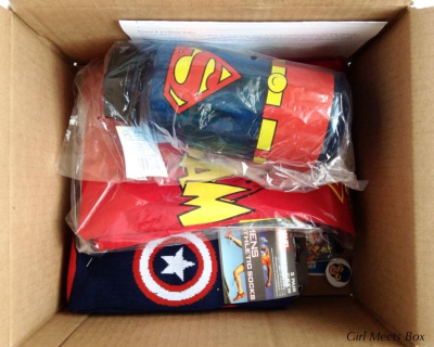 Superhero Mystery Box Review – March 2015