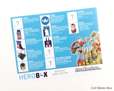 Superhero Mystery Box Review – March 2015