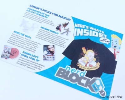 Nerd Block Review – March 2015