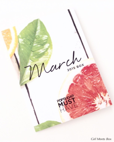 POPSUGAR Must Have Box Review + Promo Code – March 2015