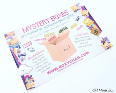 BoxyChan Review + Coupon Code & Giveaway – March 2015