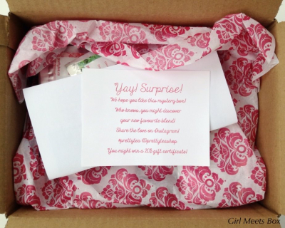 Pretty Tea Mystery Box Review – April 2015