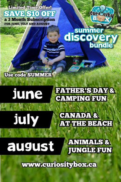 Curiosity Box Summer Promo Code!