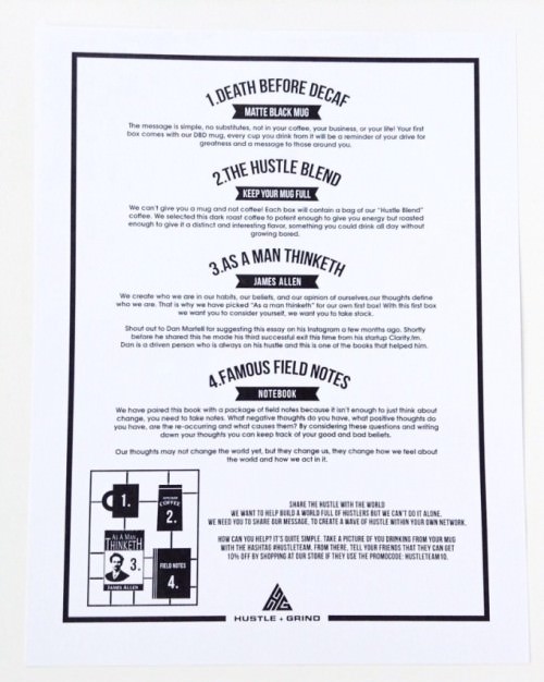Hustle & Grind Review + Coupon Code – June 2015