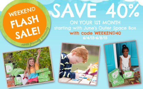 Green Kid Crafts 40% Off Promo Code – 4 Days Only!