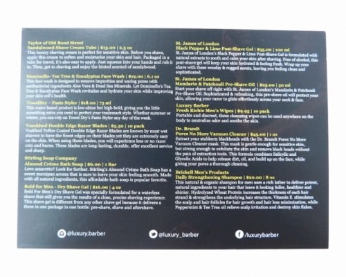 Luxury Barber Box Review – June 2015