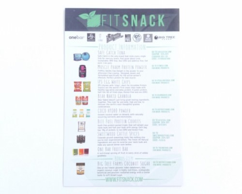 Fit Snack Review – June 2015