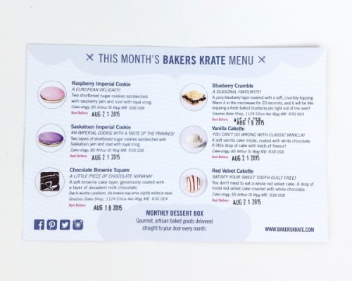 Bakers Krate Review + Coupon Code – August 2015
