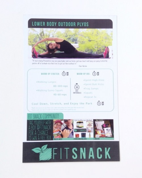 Fit Snack Review & Giveaway – July 2015