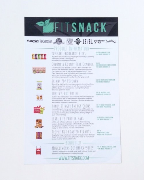 Fit Snack Review & Giveaway – July 2015